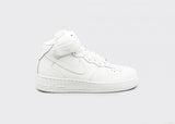 NIKE - Boy - GS Air Force 1 Mid - White Mono