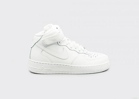 NIKE - Boy - GS Air Force 1 Mid - White Mono