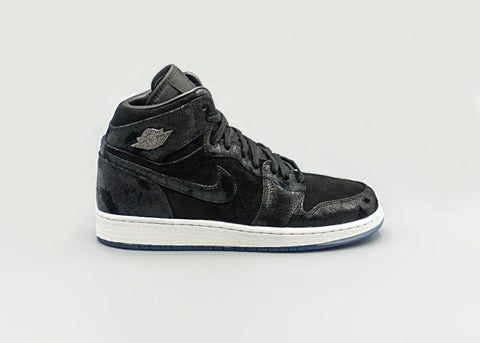 JORDAN - Girl - GG Retro 1 High - Black/White/Red