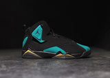 JORDAN - Girl - GS True Flight - Black/Rio Teal/Gold