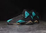 JORDAN - Girl - GS True Flight - Black/Rio Teal/Gold