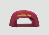 MITCHELL & NESS - Men - Cleveland Caveliers Solid Snapback - Burgundy/White