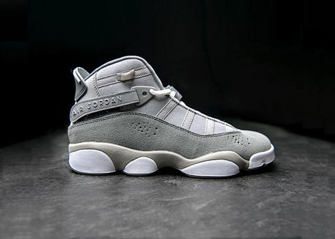 JORDAN - Boy - GS 6 Rings - Silver/White