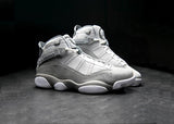 JORDAN - Boy - GS 6 Rings - Silver/White