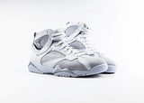JORDAN - Men - Retro 7 - White/Metallic Silver