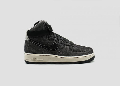 NIKE - Women - W Air Force 1 Hi SE - Black/Grey