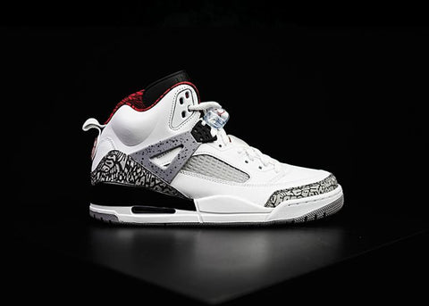 JORDAN - Men - Spizike - White/Red/Black