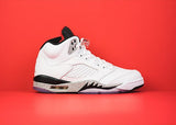 JORDAN - Men - Retro 5 - White/Red/Black