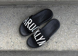 NIKE - Men - NBA Nets Benassi - Black/White