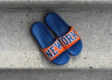 NIKE - Men - NBA Knicks Benassi - Orange/Blue