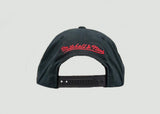 MITCHELL & NESS - Accessories - Chicago Bulls Wordmark Snapback - Black/Red