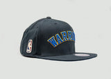 MITCHELL & NESS - Accessories - Golden State Warriors Wordmark Snapback - Black/Blue