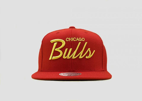 MITCHELL & NESS - Accessories - Bulls Vanity Snapback - Red