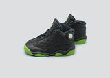 JORDAN - Boys - TD Retro 13 - Black/Green