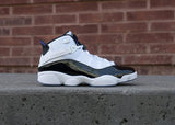 JORDAN - Men - 6 Rings - White/Black/Purple