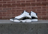 JORDAN - Men - 6 Rings - White/Black/Purple