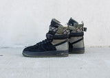 NIKE - Men - SF Air Force 1 High - Black/Olive Camo
