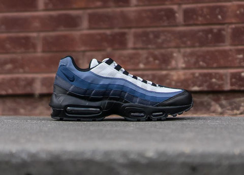 NIKE - Men - Air Max 95 - Black/Navy Blue/Pure Platinum