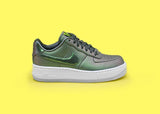 NIKE - Women - W Air Force 1 Upstep Premium LX - Dark Stucco/White