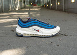NIKE - Men - Air Max 97 - Obsidian/Red/Blue Taping